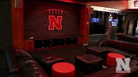 Nebraska Football Locker Room and Player's Lounge